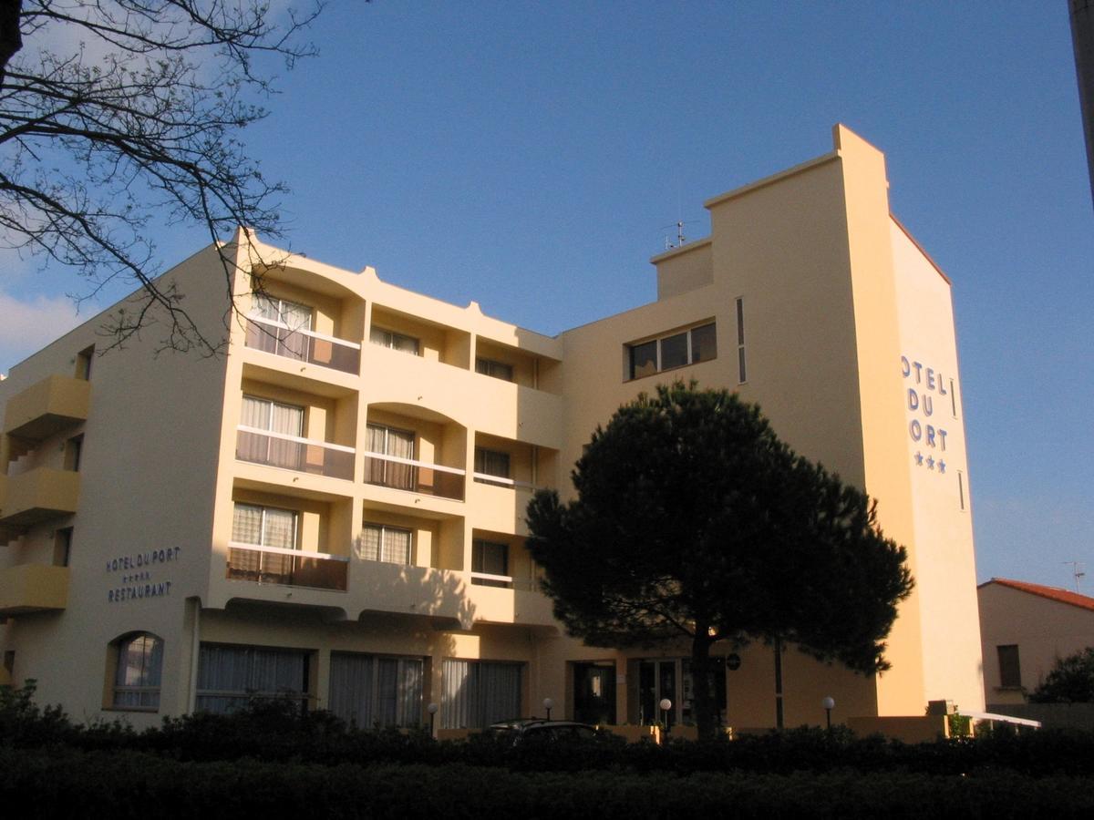 Hotel Du Port Canet-en-Roussillon Exterior foto